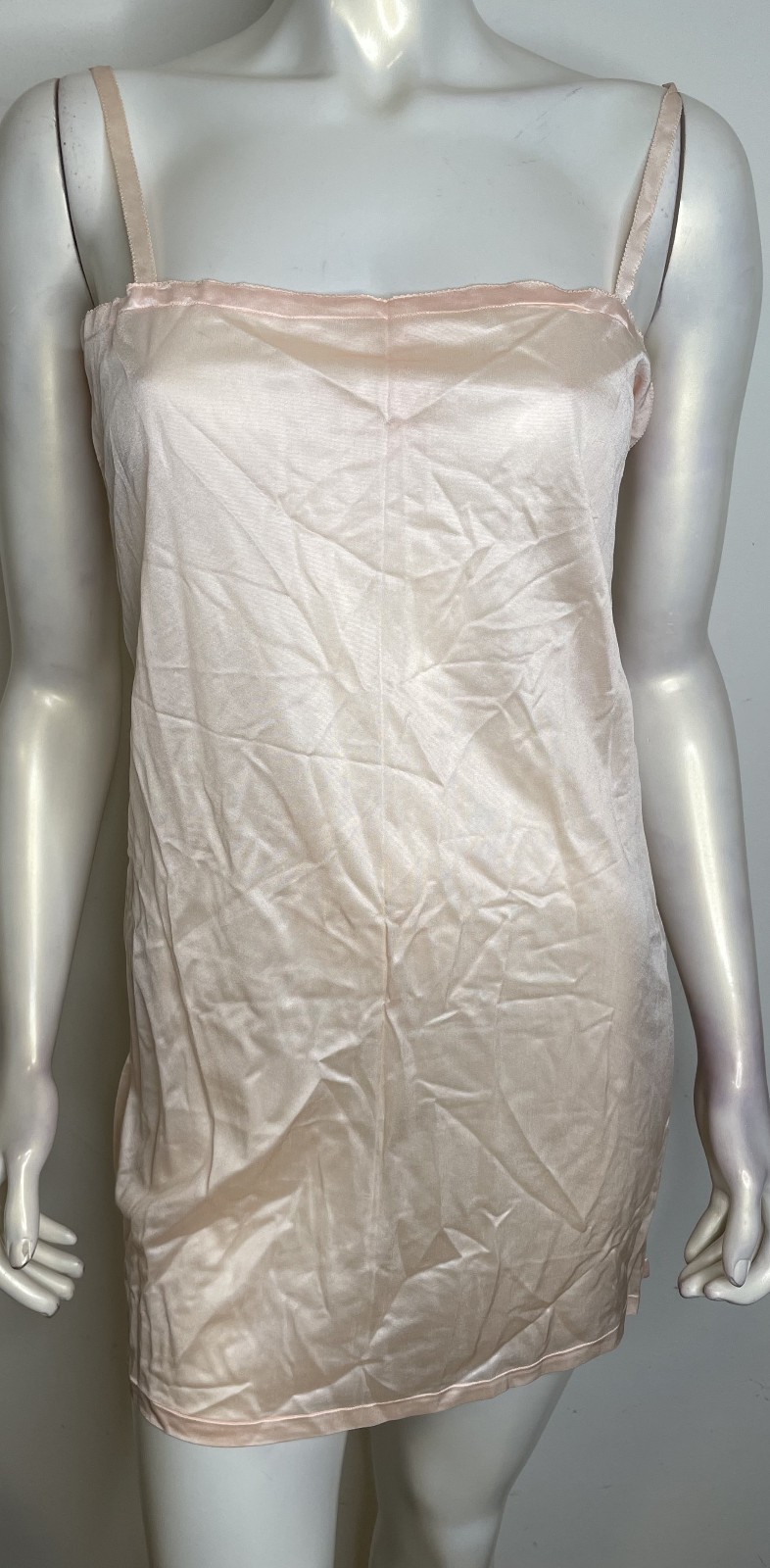 Vintage 20s 30s Pink Short Full Slip 38 Best & Co