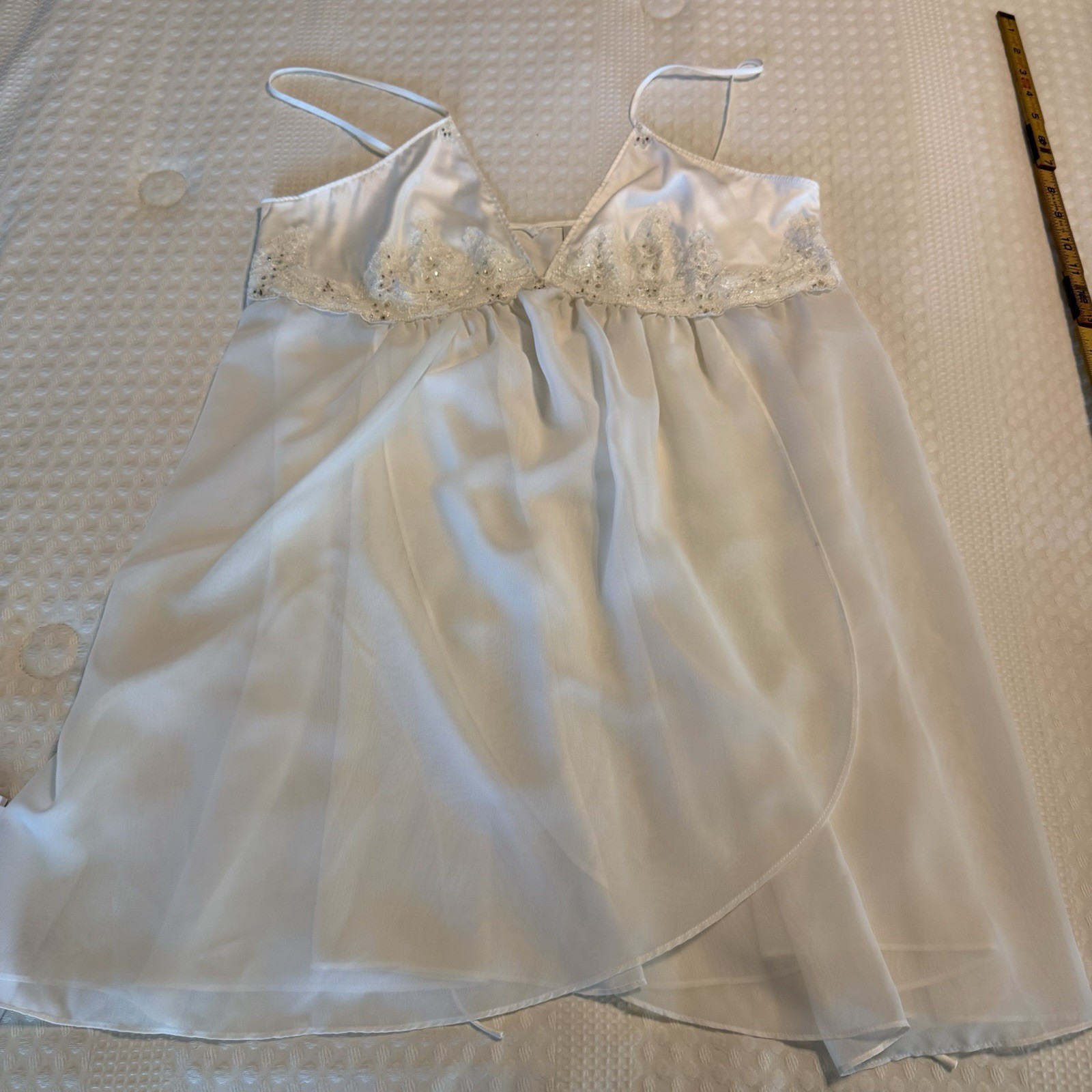 Cato white nightgown vintage Size Large