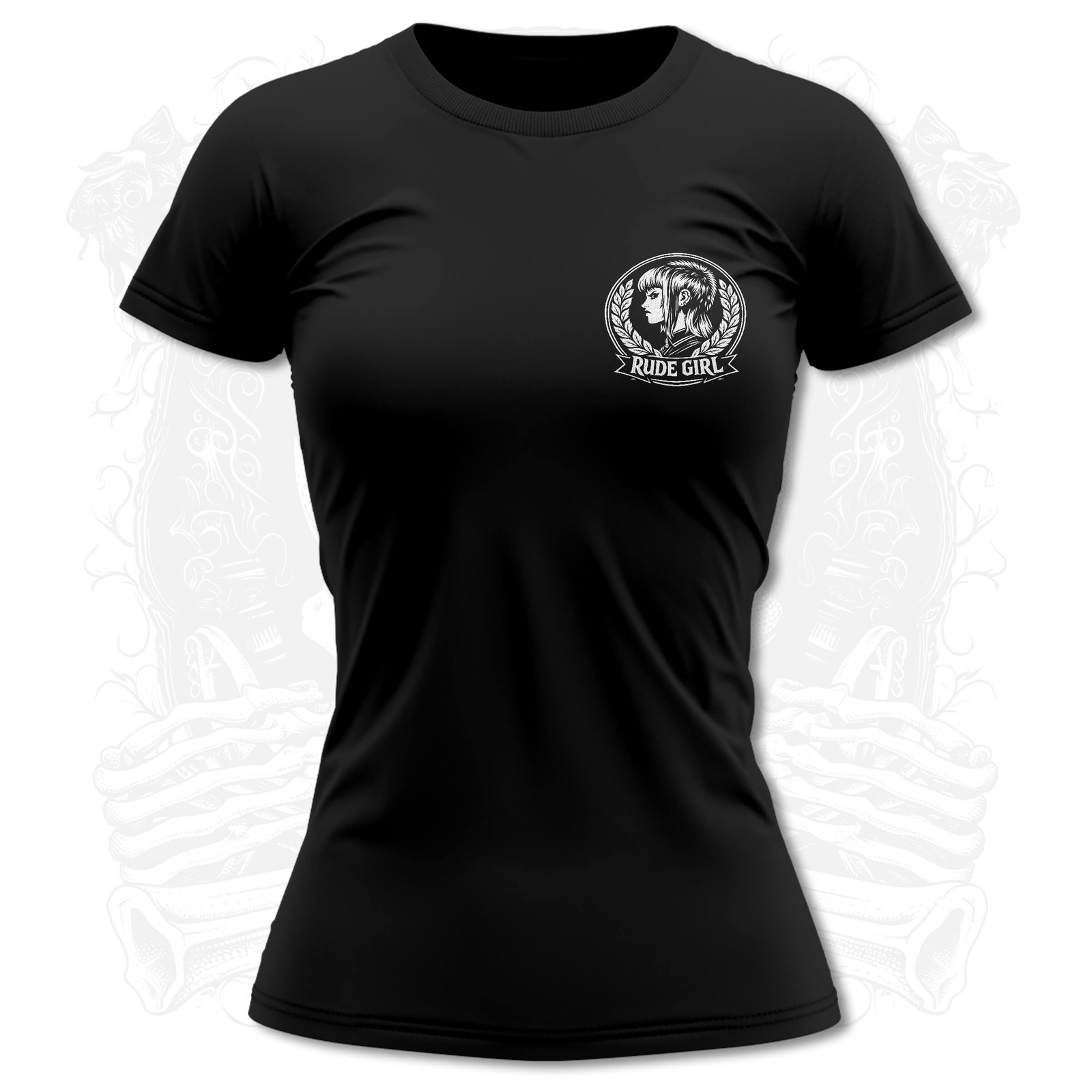Rudegirl Logo Women’s Ska Skinhead T-Shirt