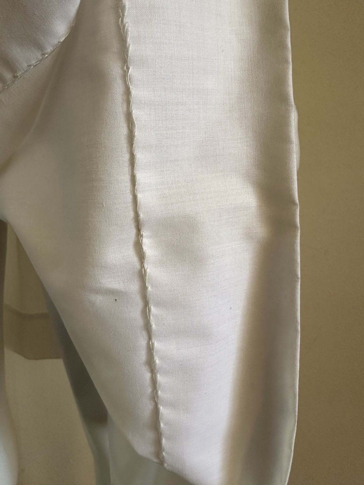 1960s 70s Judy Rhodes Victorian Revival Pleated Lace Dress Prairie Romantic VTG