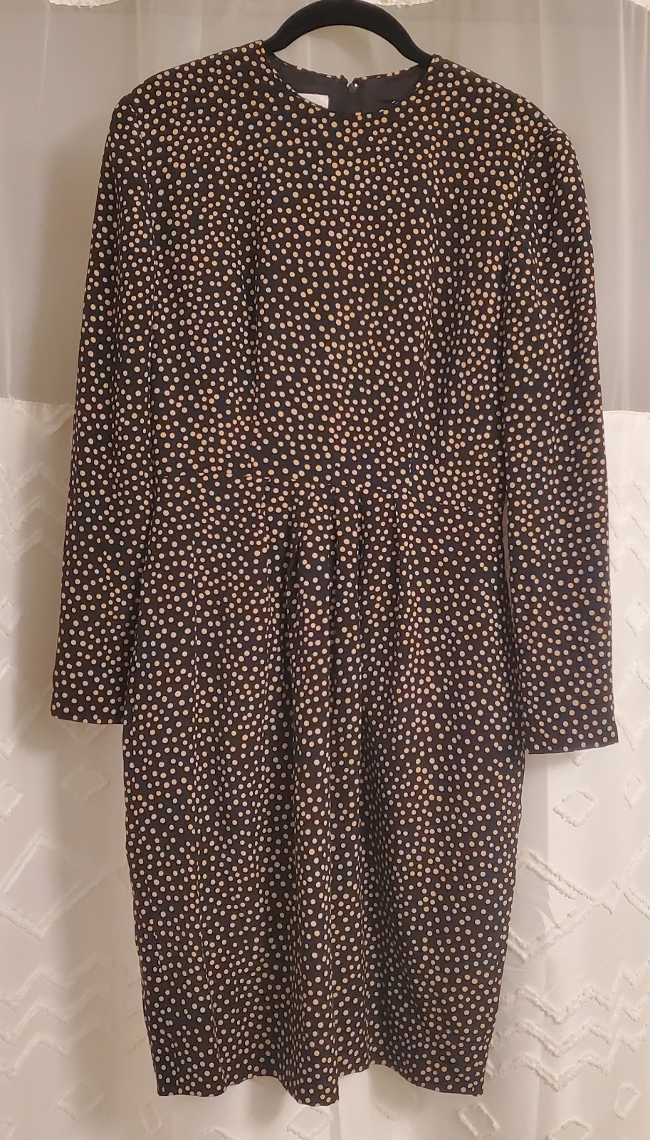 David Hayes Vintage 100% Silk Dress Sz 4 Downtown Glam Classic Old Money READ