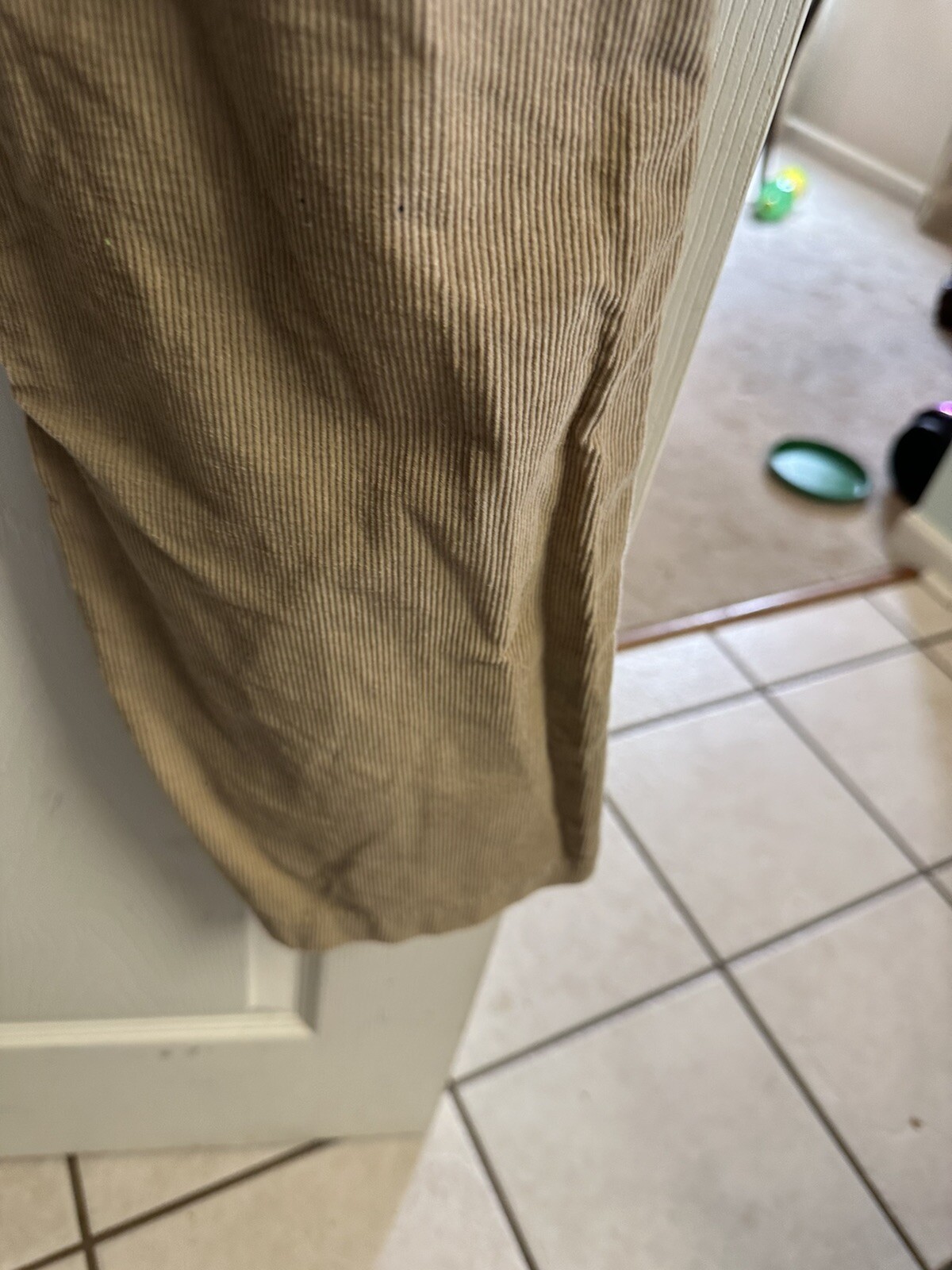 Stetson Vnt 90s Y2K Tan Corduroy Pants Sz Med 29 Beige Flare 41-42 Country