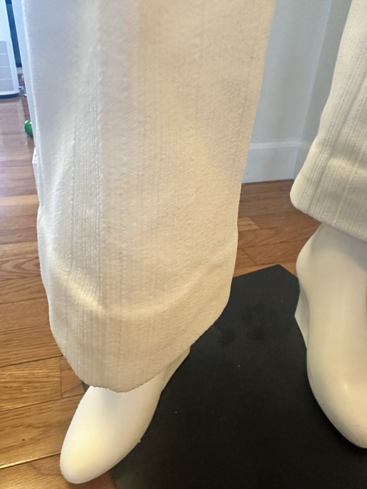 Vintage Fairfield Brookvalley White Polyester Pants Womens Small