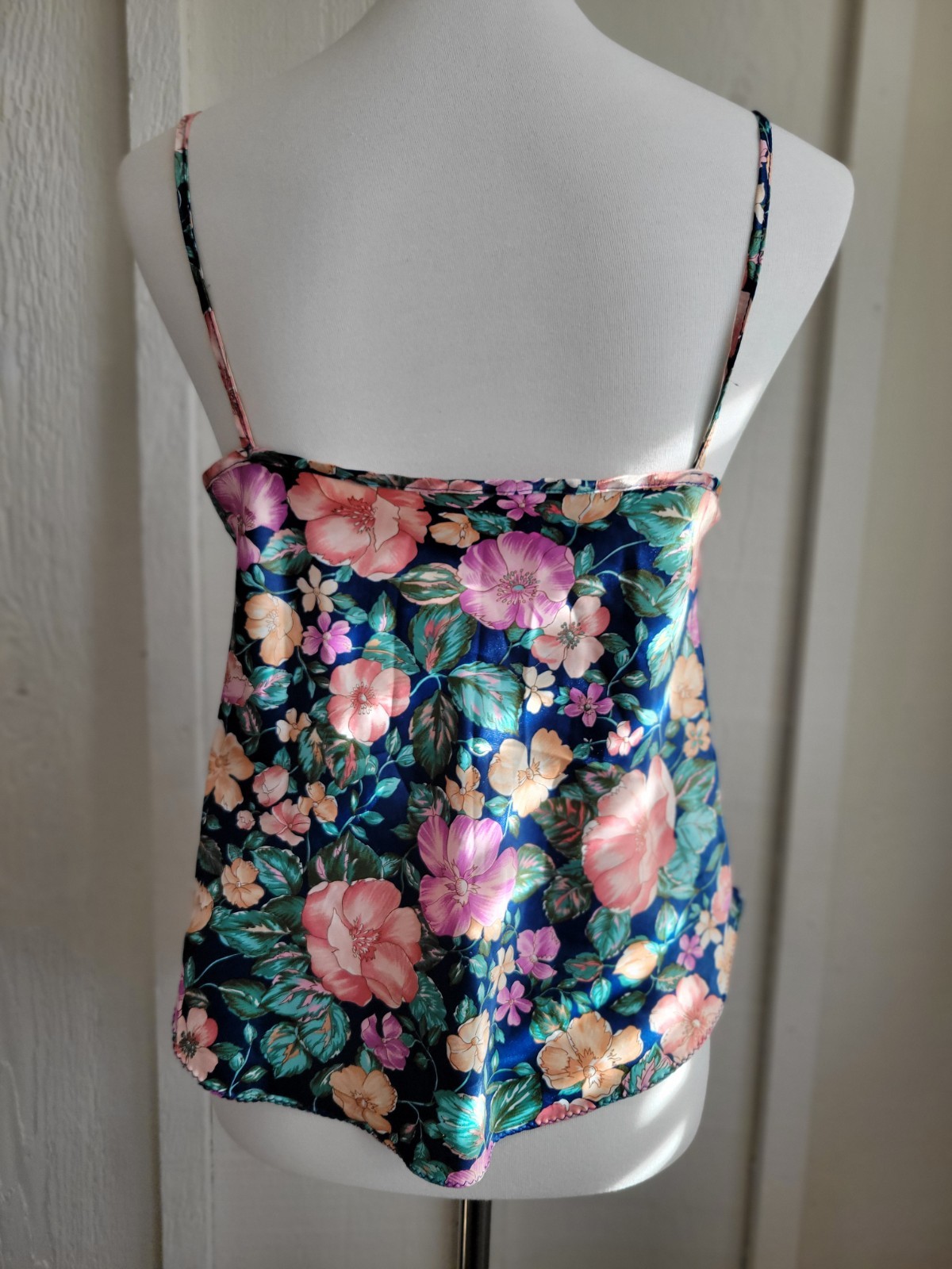 VTG California Dynasty Satin – Cami-Shorts -Resortwear-Travel Athleisure