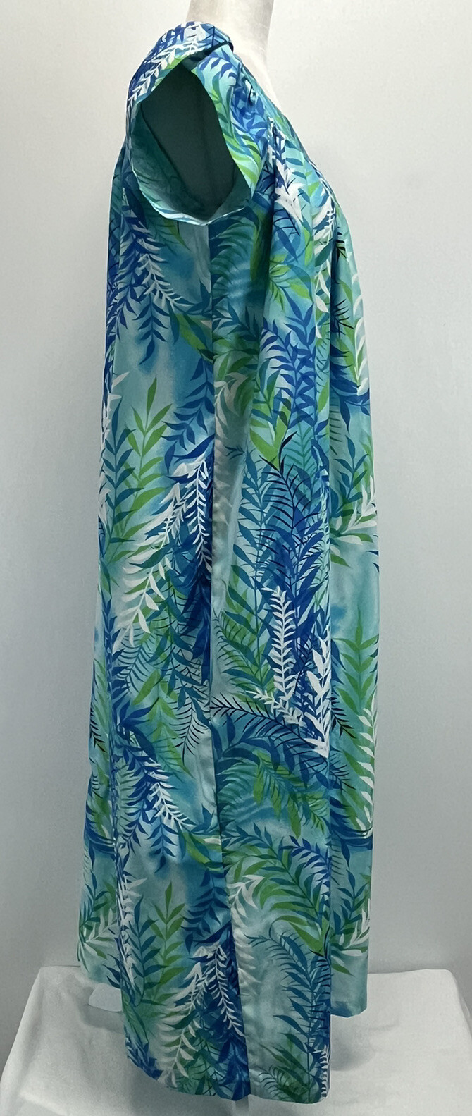 Vintage True Made In Hawaii Kaftan Maxi Dress GUC 60’s 70’s Mumu