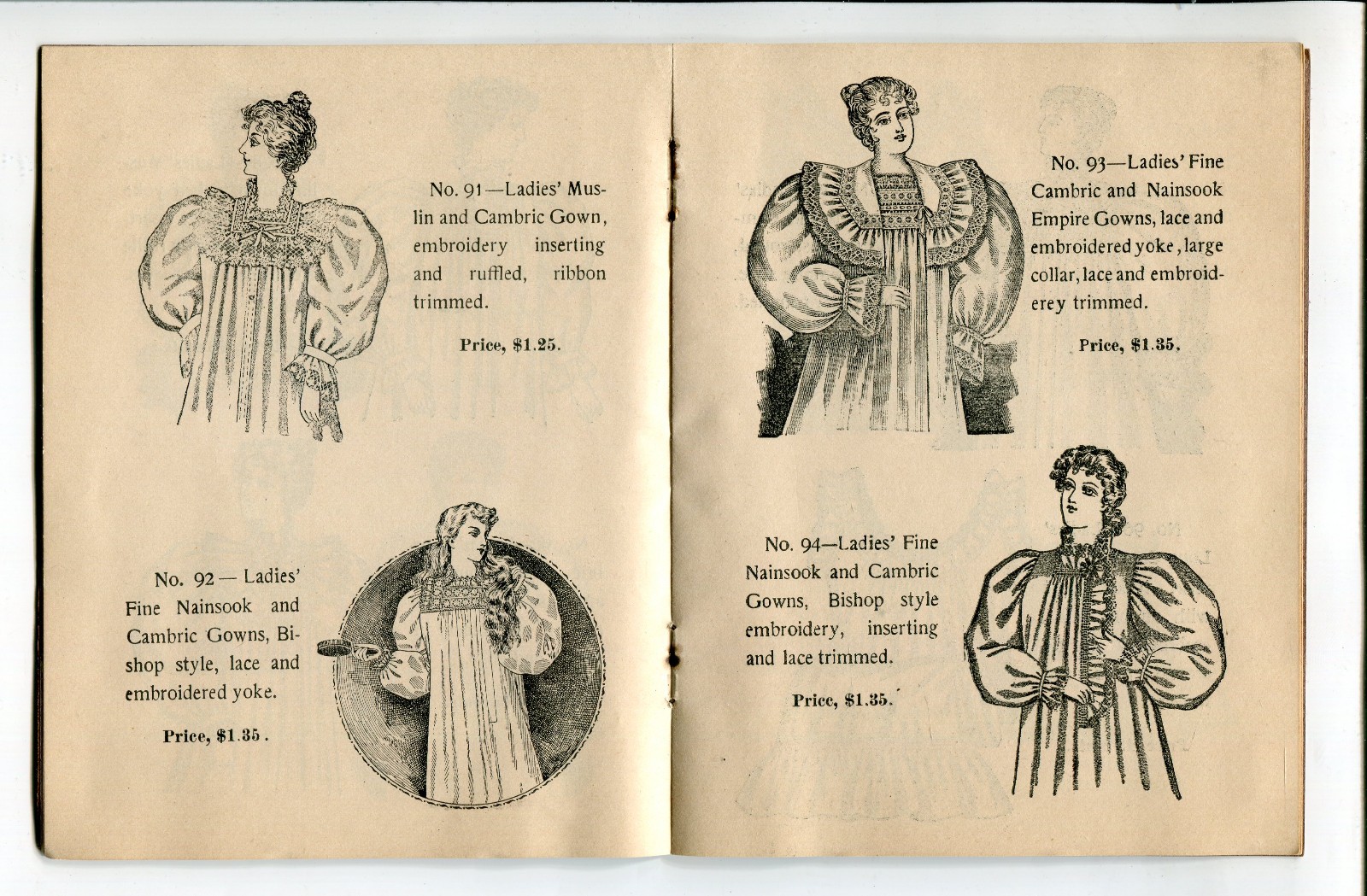 1898 Women’s Undergarments Booklet, Valuable Hints for Ladies Only, Espenhain Co