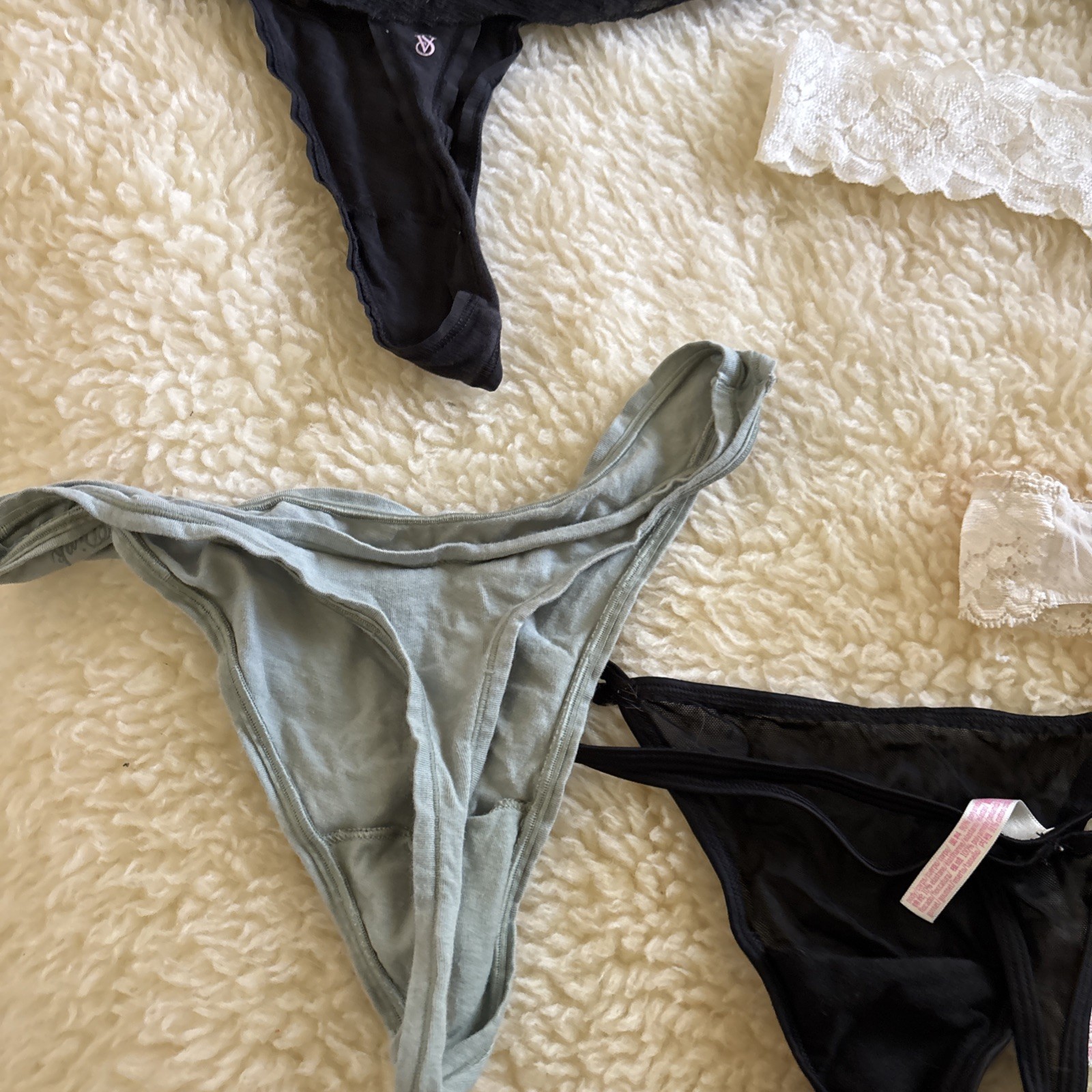 Vintage Lote 15 Pink/victoria Secrets Pantis #961