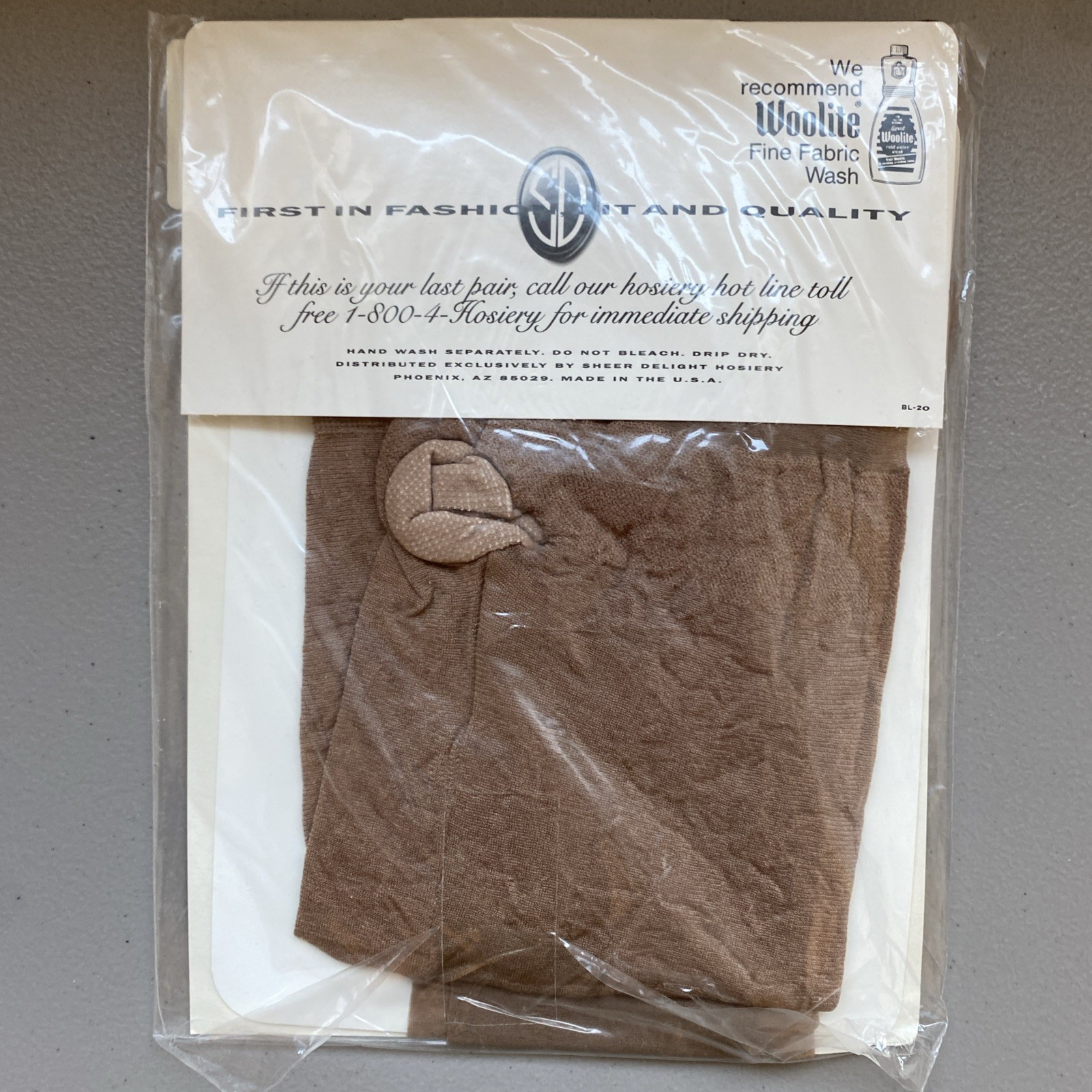 Vtg 1970S SHEER DELIGHT EXQUISITE PANTY HOSE Jet Black & Suntone 2 Pair NOS SZ 2