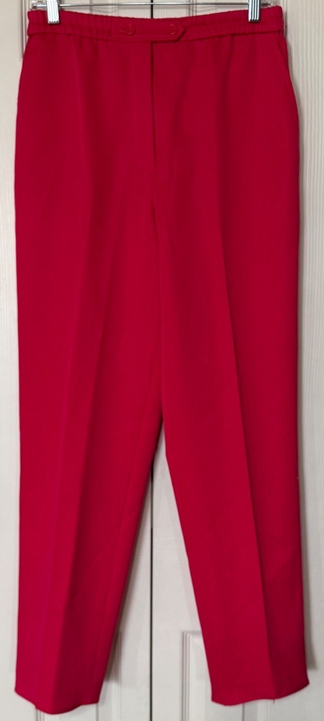 Da-Rue of California Petite VINTAGE Pink Women’s 2-pc. Pantsuit Size M/L (READ)