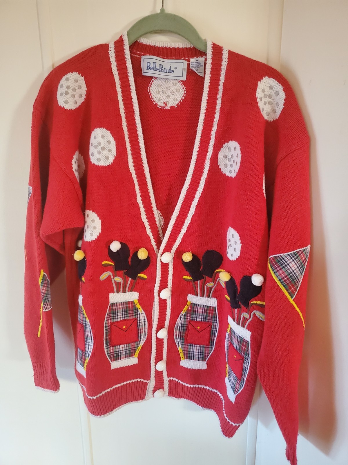 1990’s BellePointe Cardigan Golf Theme
