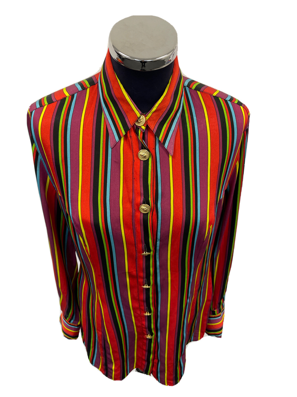 VERSUS GIANI VERSACE WOMEN’S SHIRT SHIRT VINTAGE JH487