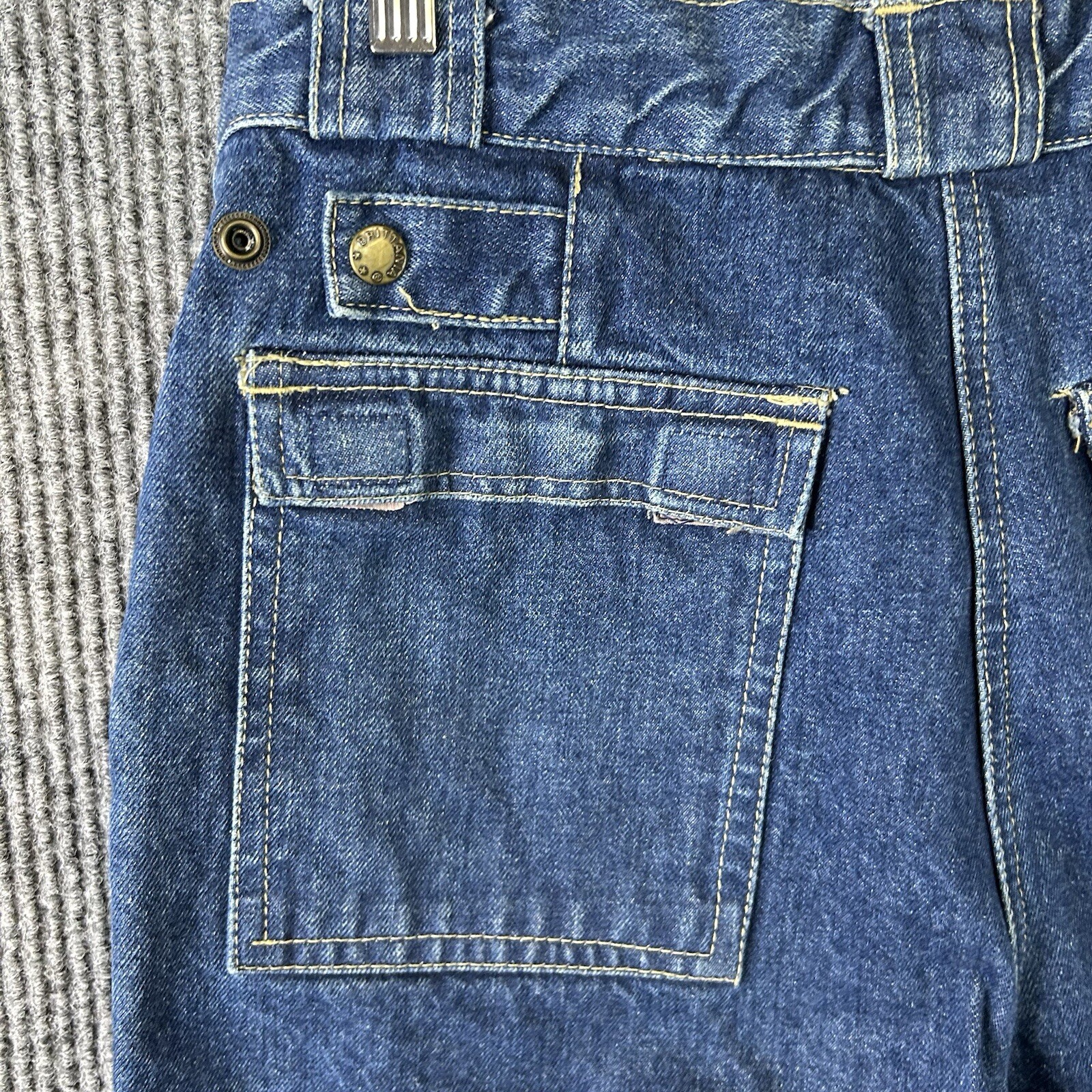 Vintage Brittania Jeans Women’s 33 XL Style 2346-8 Relaxed Thigh Pockets