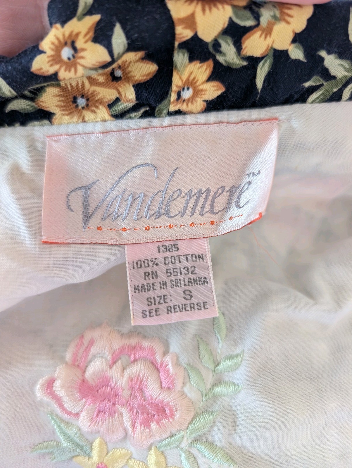 Vintage Vandemere Robe Or Wrap Dress with Pockets