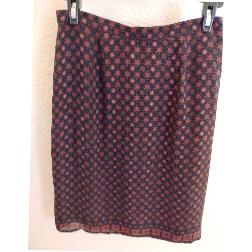 🖤Casual Corner Vintage Red Black Silk office siren dark academia preppy 90s