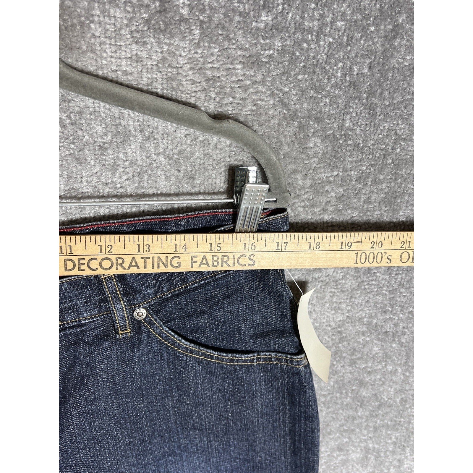 Faded Glory 1972 Special Edition Jeans Womens Missy Size 16 Petite Blue Denim