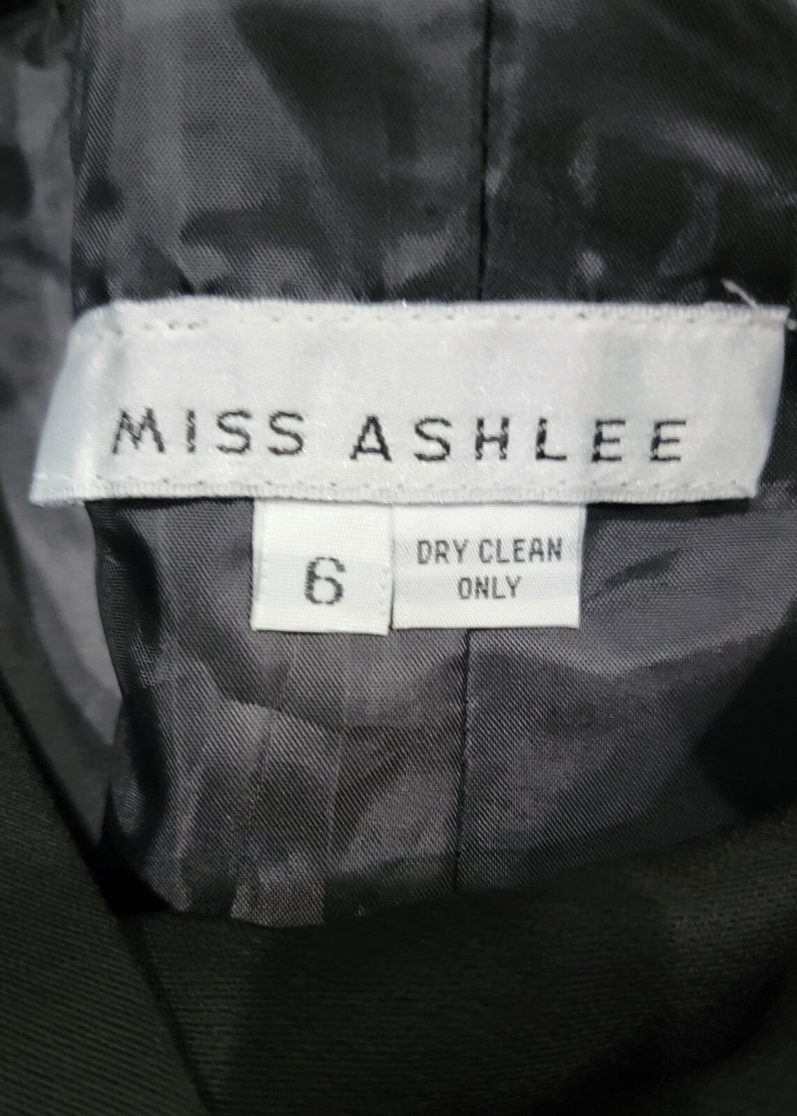 Vintage Miss Ashlee Little Black Dress