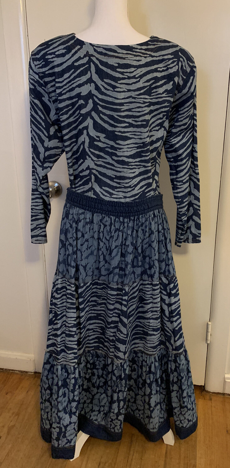 VTG 3pc Set Gene Ewing Bis Flare Skirt L/Top M/Jacket L Western Cowgirl Rodeo