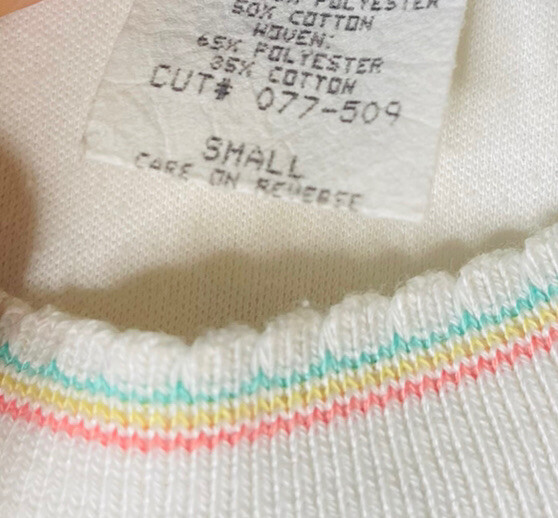 Vintage Womens Cape Cod Sportswear White Plaid Wrap Skort/Skirt & Shirt Set Sz S