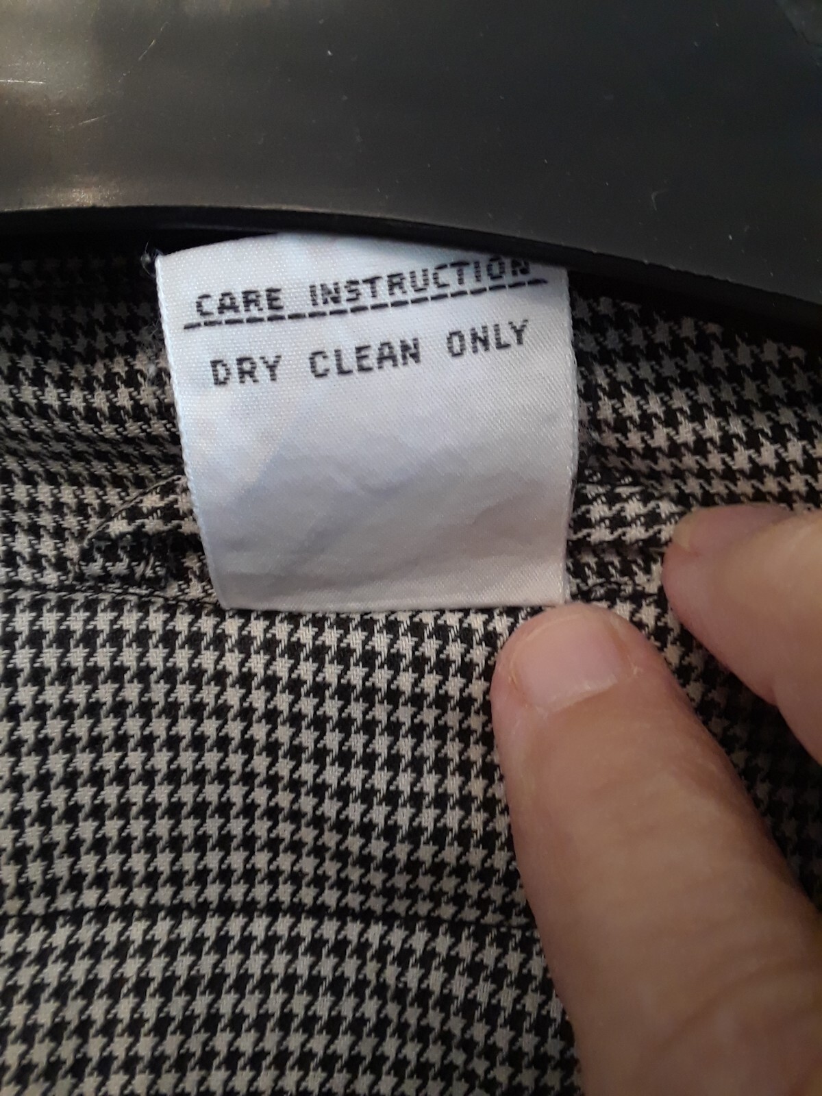 Vtg. 80s J. Gallery Midi Black And White Plaid Rain/winter Woman’s Coat Sz.7/8