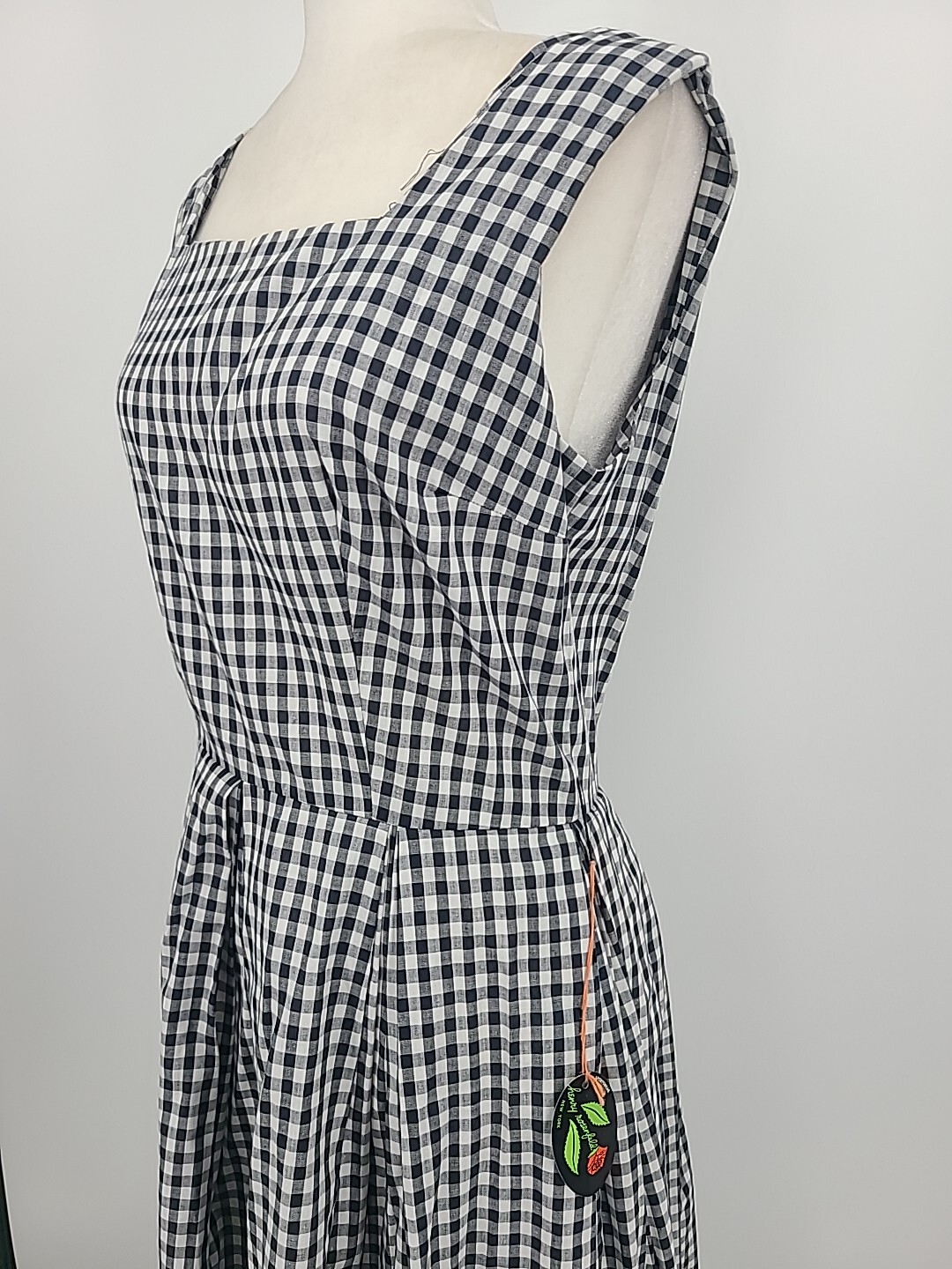 Vintage Deadstock Henry Rosenfeld Black & White Checkered Dress With Jacket
