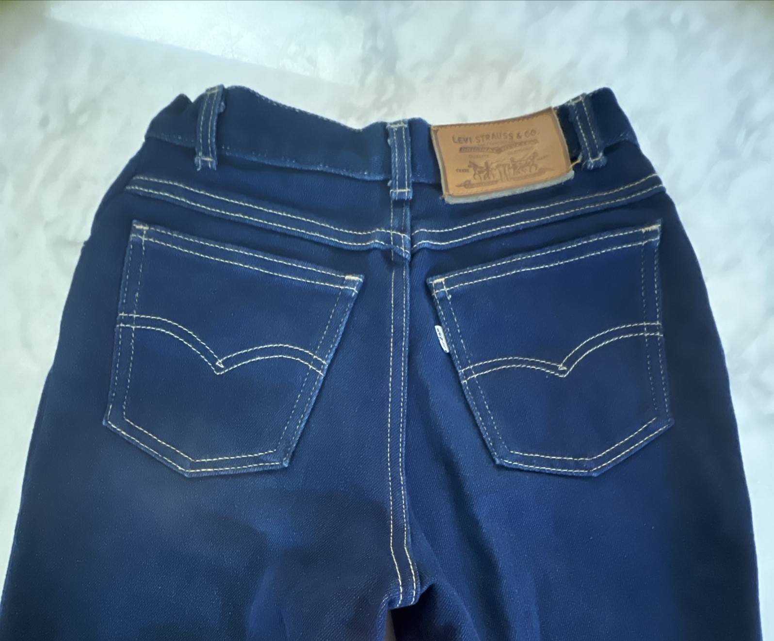 Vintage Levi’s Jeans Womens 12 WPL 423 Blue Waist 24 Inseam 30 Mid rise Cotton
