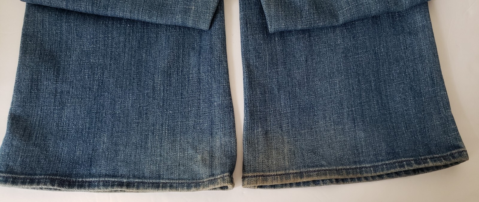 VTG 7 For All Mankind Jeans W Sz 29 L35 Low Rise Flare A Pocket Tag 90s USA Made