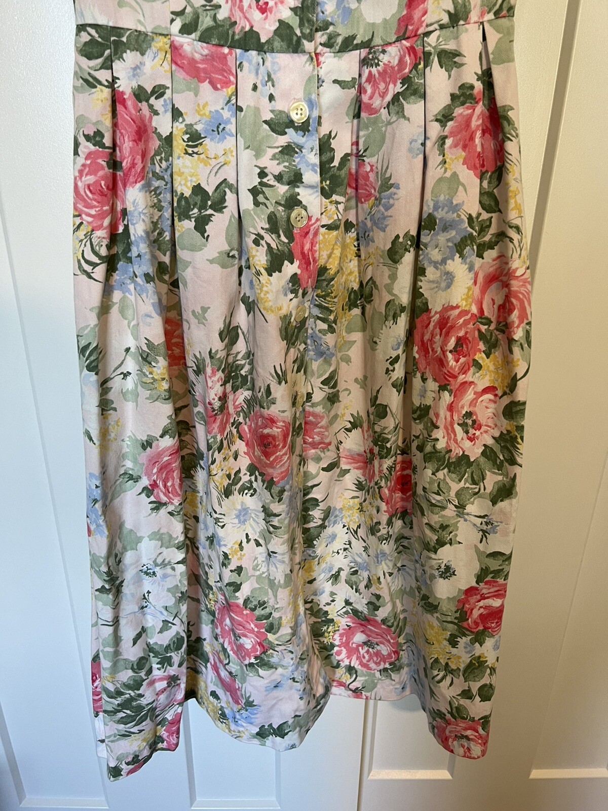 Vintage Sara Campbell Petites Dress Size 4 Floral Cottagecore Coquette Floral