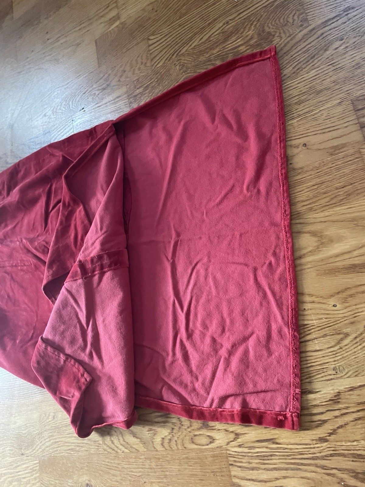 Repro 50s Velvet Dress Dark Red Size (36-)38 Dress