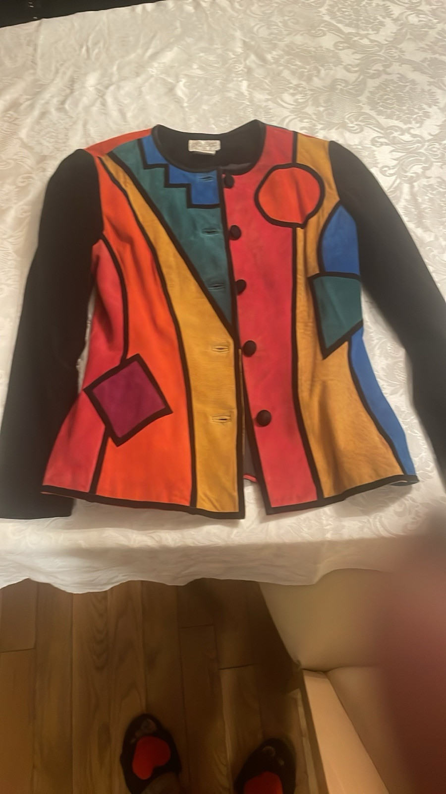Vintage Suede Pia Rucci Jacket
