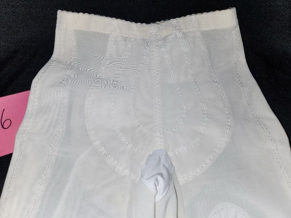 VTG Vanity Fair S 41-015 Nylon Girdle Shaper Long Leg Garter Loop B6