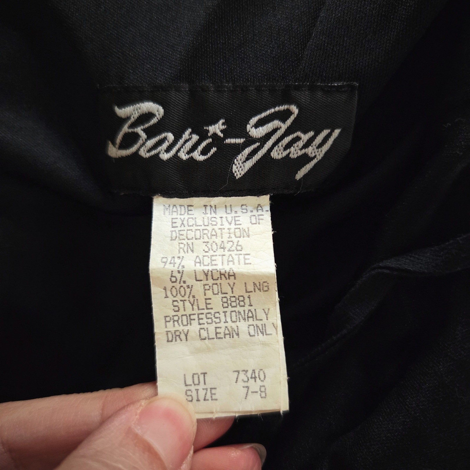 Vintage 90s Bari Jay Black Sequin Beaded Glitter Cocktail Mini Dress