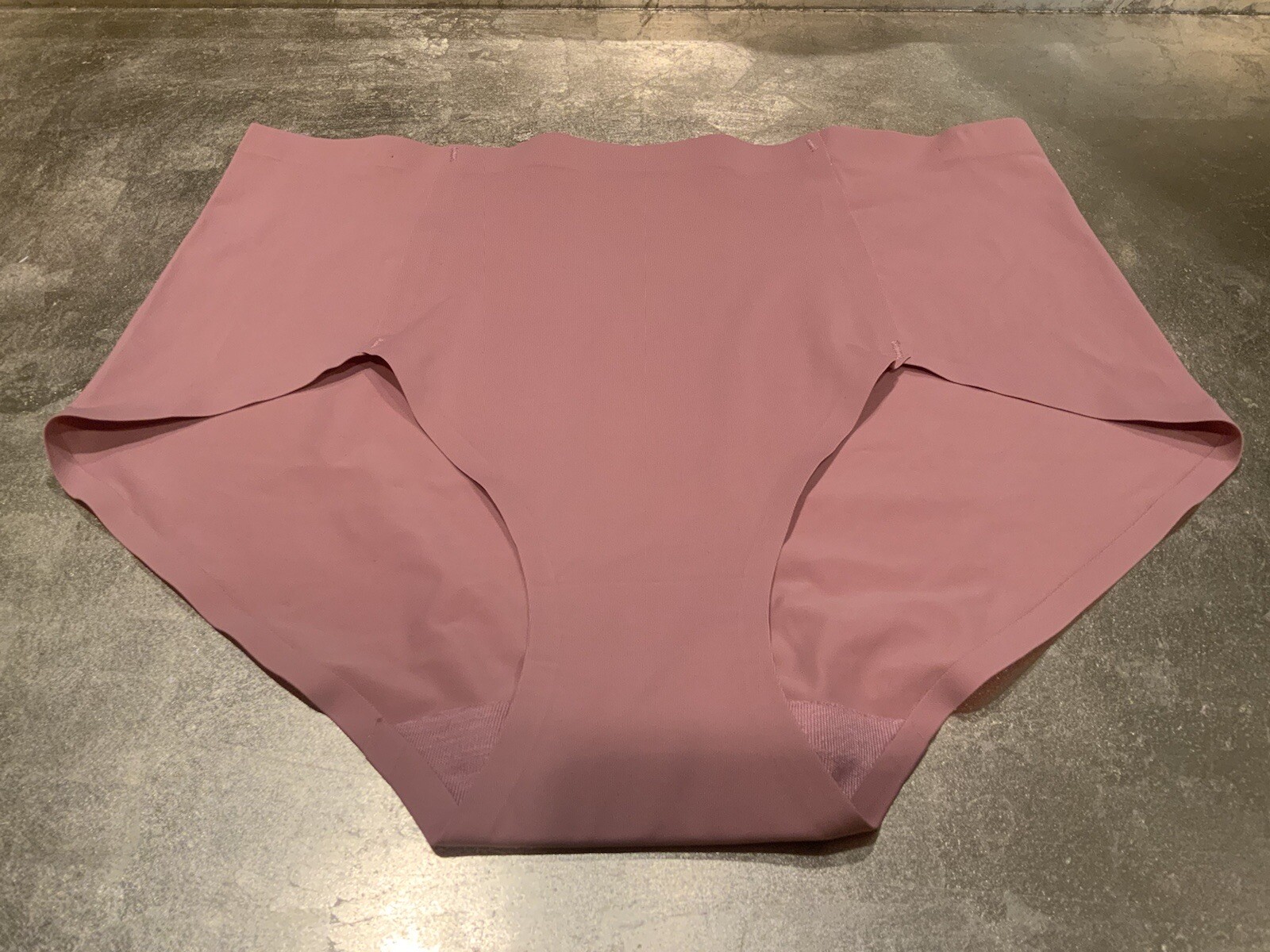 Vtg Prima Valentina M Rose Blush French Cut Brief Panties