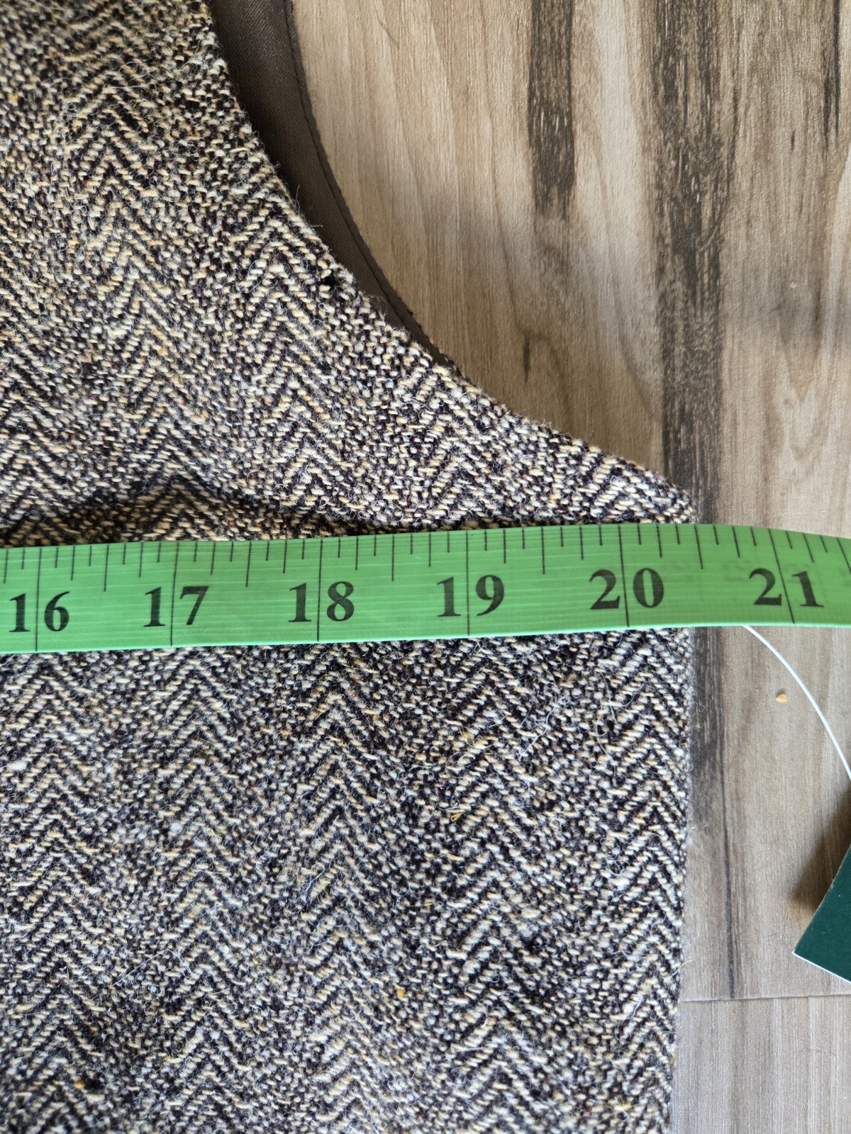 Harve Benard byBenard Holtzman/jumperDres/vintage/women/size12/wool/brown/pocket