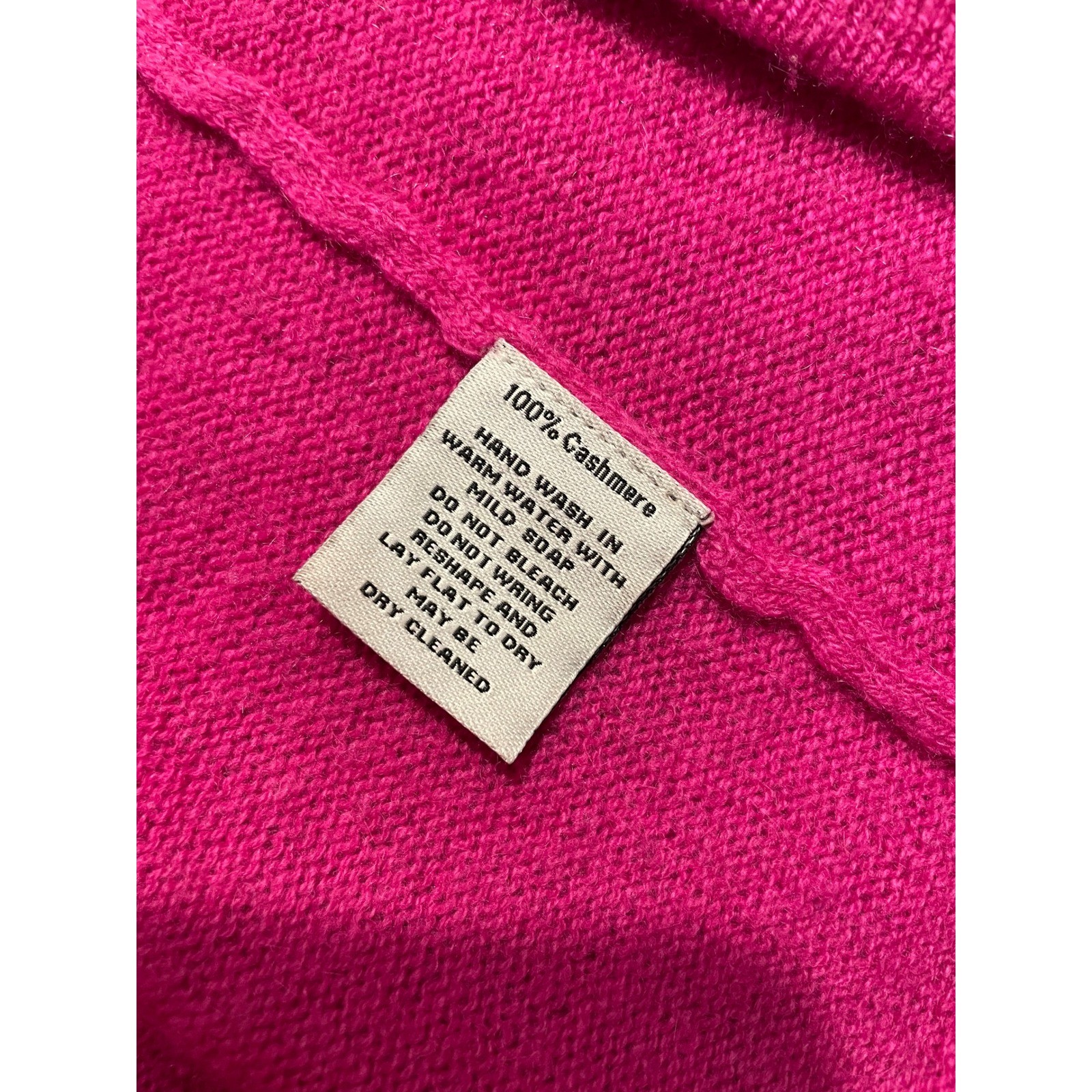 Claudia Nichole Cashmere Cardigan Size S Pink Open Front Lightweight Luxury