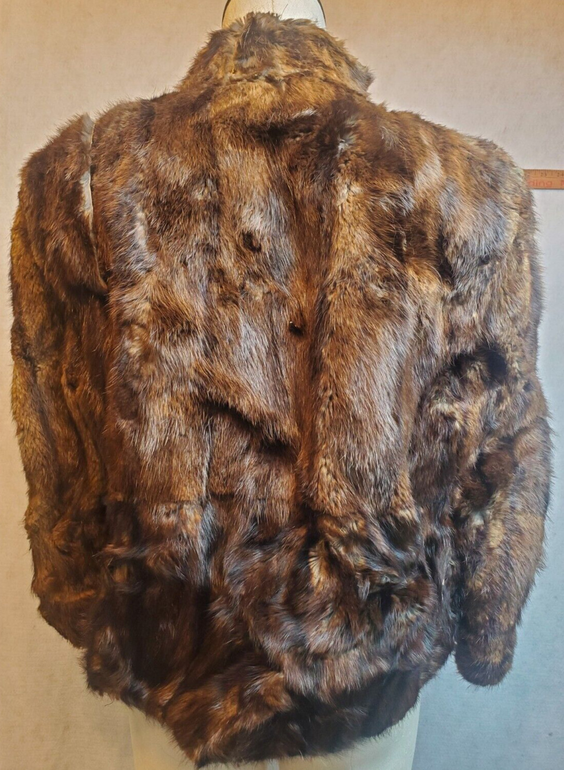 1940s Sable jacket Philip Surfas & Sons-Vintage-split good for crafts/projects/t