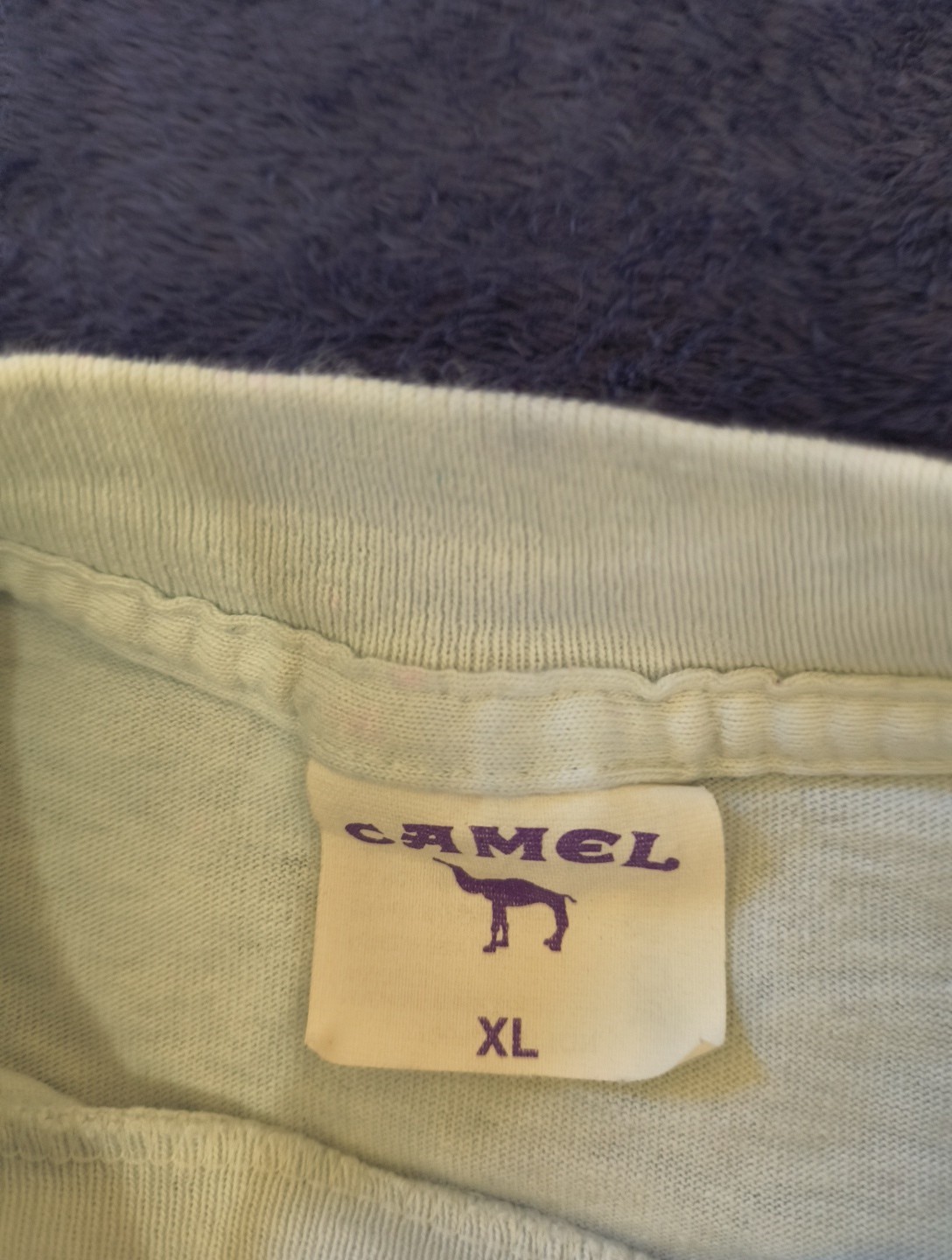Nos Vintage 1990s CAMEL Groove Blender Big Vegas Sided Pocket T Shirt XL Tie Die