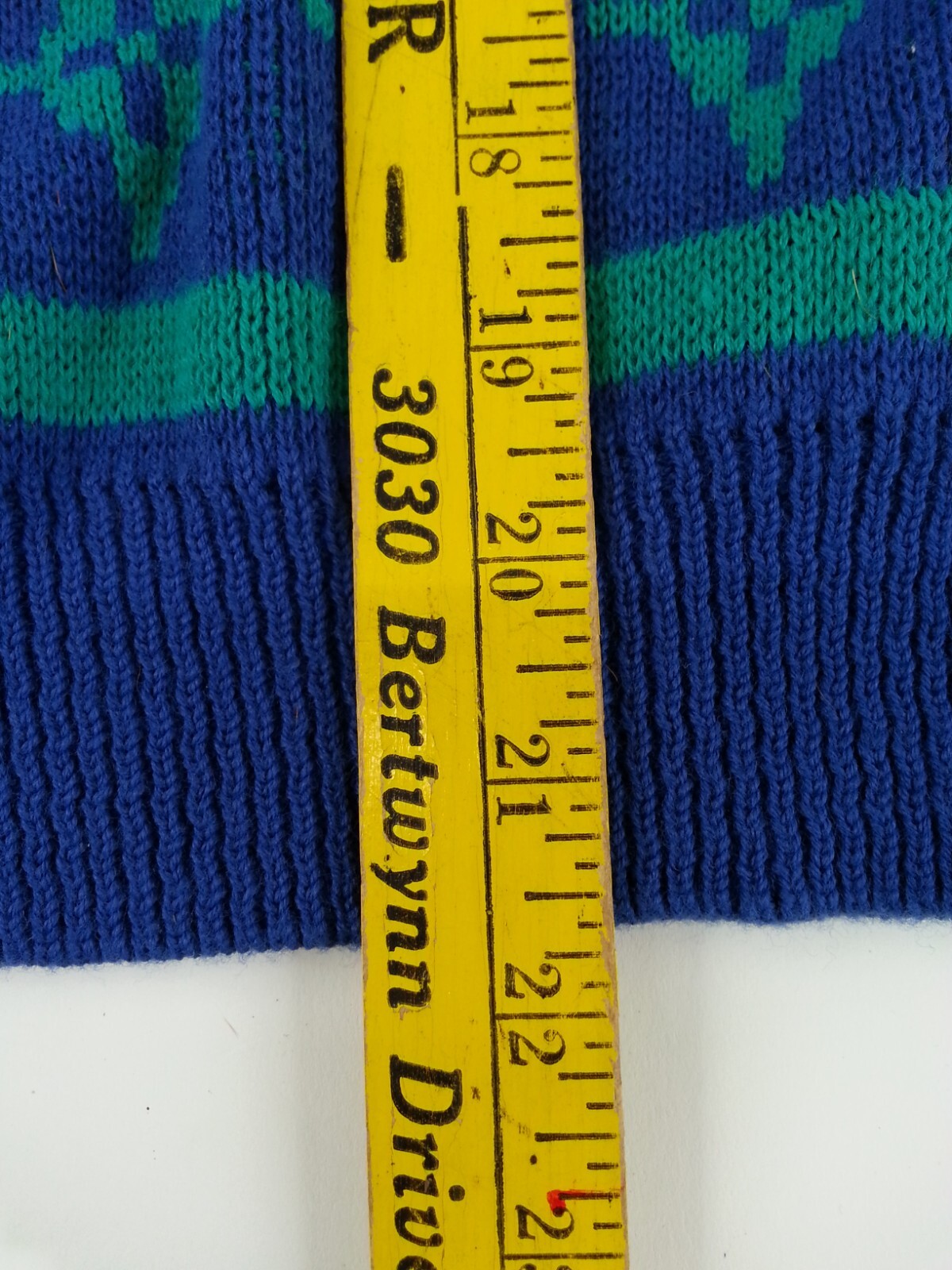 Vintage Folio Fire Islander Short Sleeve Knit Sweater Shirt