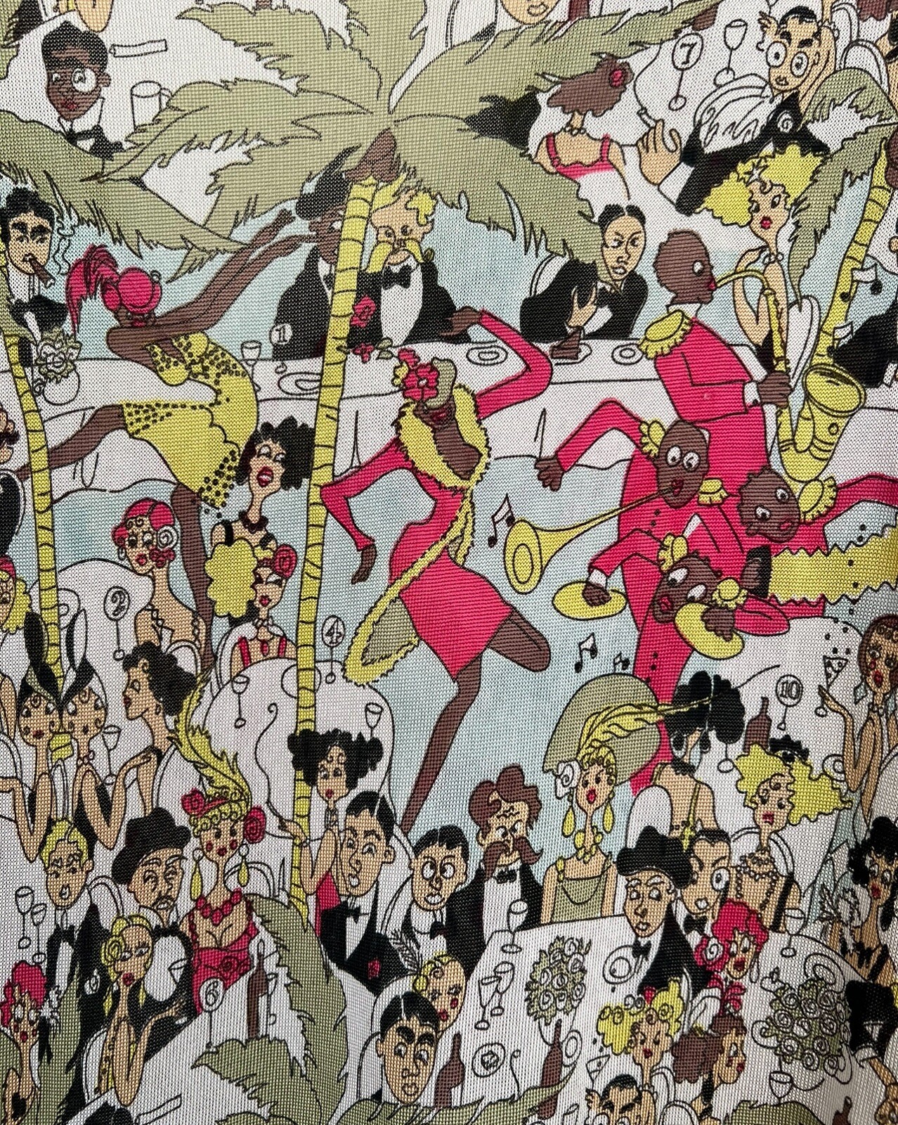 1990 's John Galliano CAFE SOCIETY Rare Collector’s Vintage Cardigan Set (Dior
