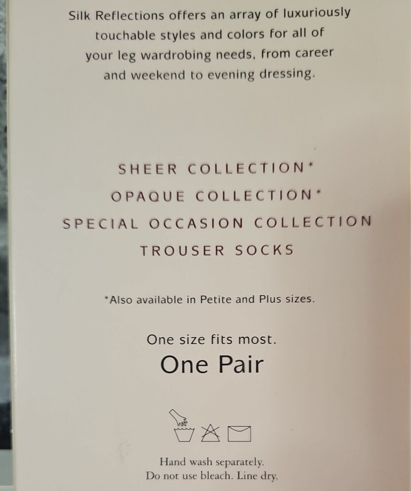 Vintage Hanes Silk Reflections Opaque Collection Trouser Socks (E47) Bordeaux