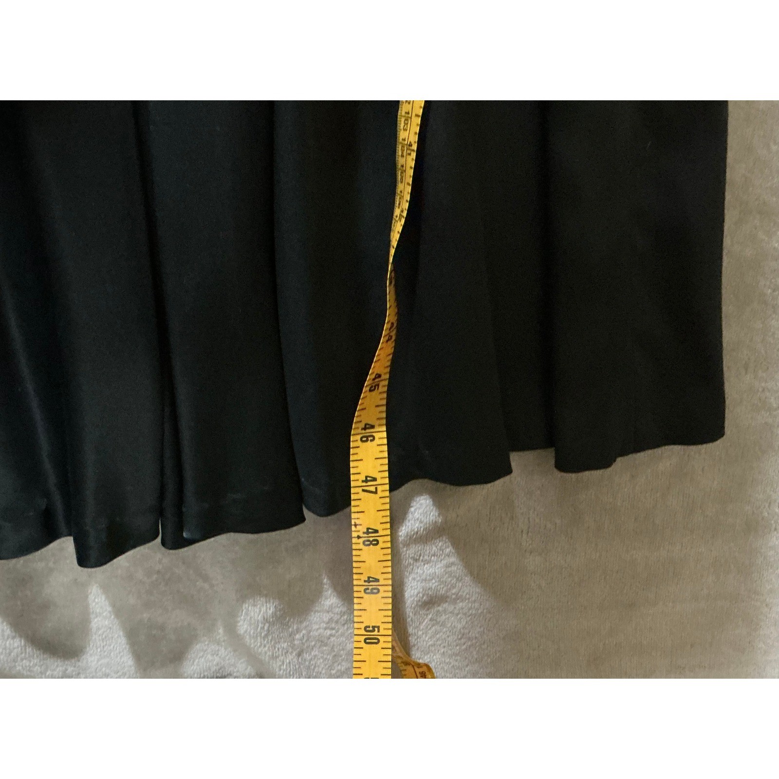 Silk Studio Dress Womens 14 Black Timeless Capsule Quiet Luxury Old Money Formal