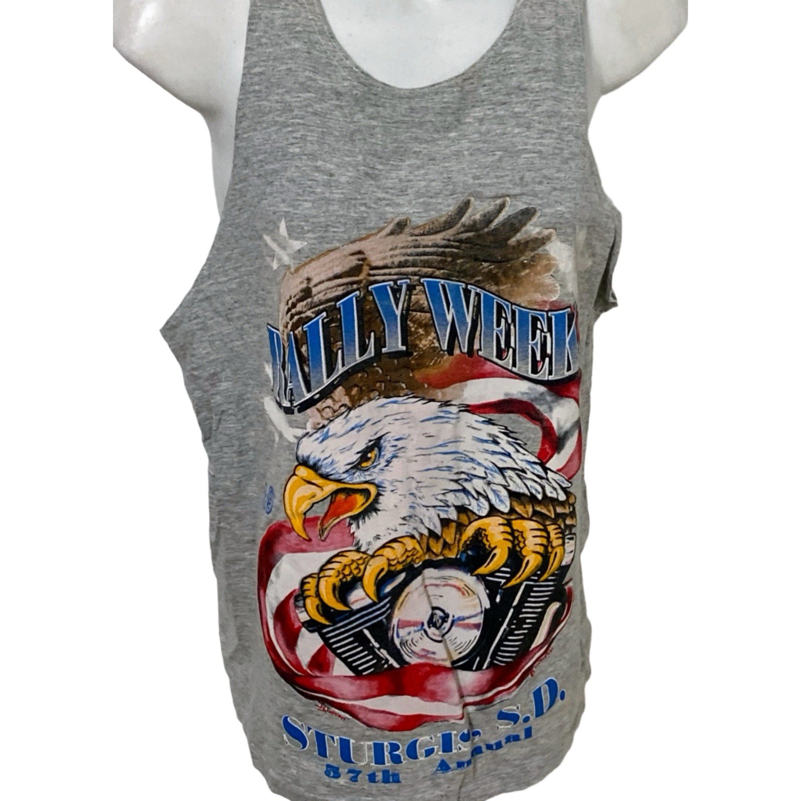 Sturgis MotorCycle Classic South Dakota Biker Tank Top Small S