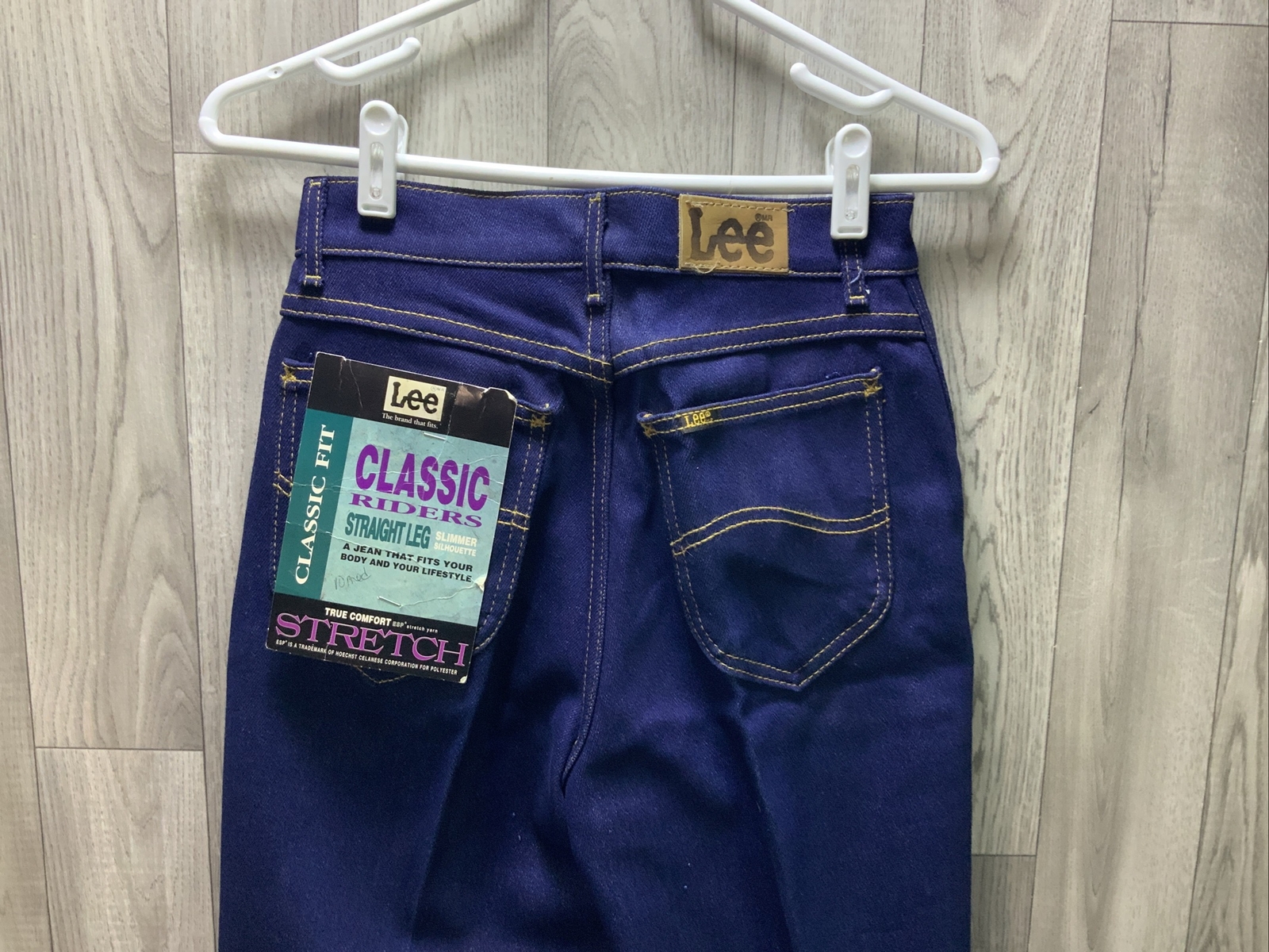 NWT Lee Riders Jeans Misses Women’s Size 10M 27×32 Straight Leg UNION MADE Vtg