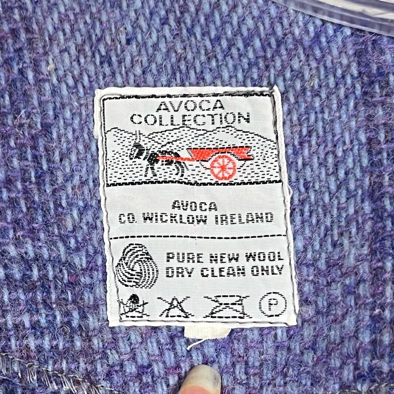 Vintage Avoca Collection Cape Coat Poncho Womens Plaid Celtic Ireland Tartan