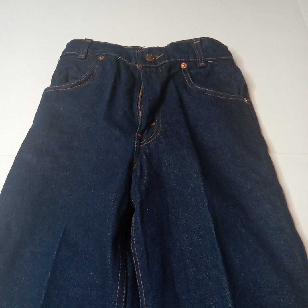 Vintage Levi’s Jeans Juniors Women’s 8 25×32 Super Straight Jeans White Tab 3014