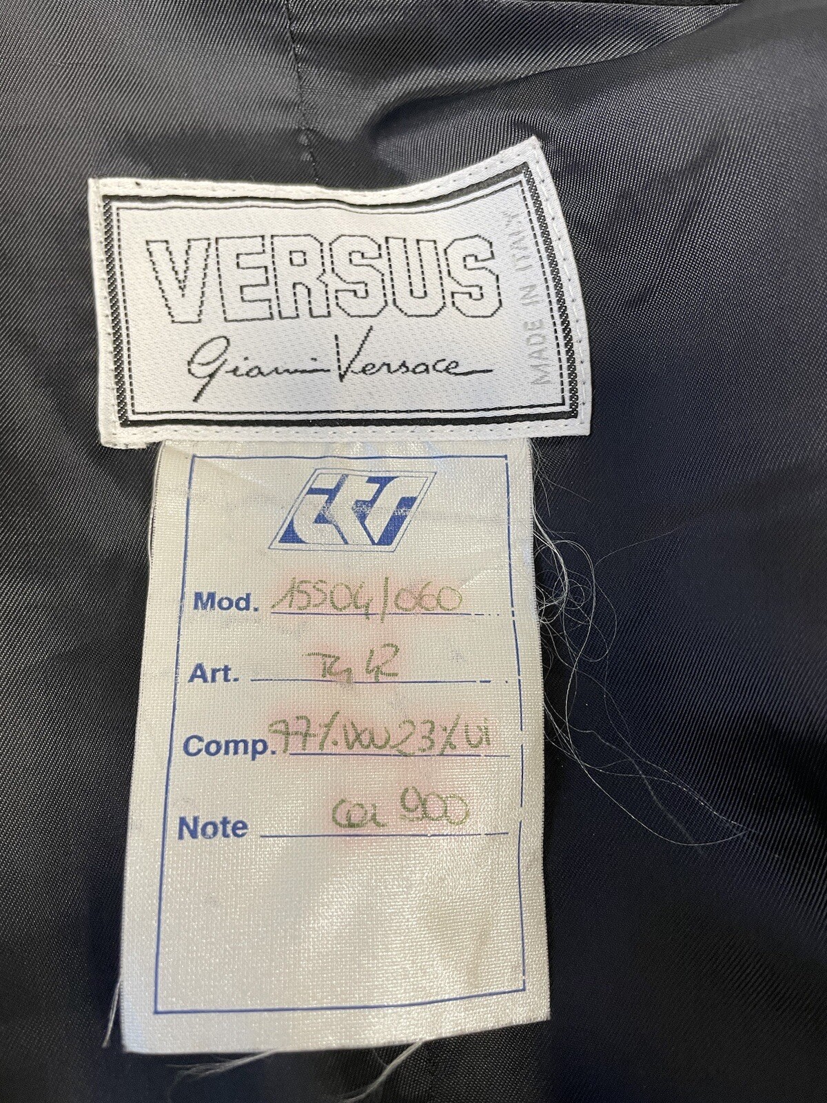 VERSUS GIANNI VERSACE JACKET WOMEN JACKET BLAZER WOMAN VINTAGE JHB48