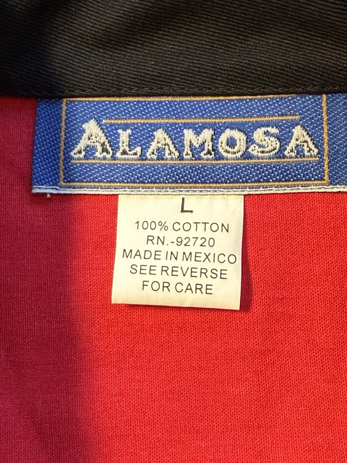 Vintage 90’s Alamosa Geometric Colorblock Vest Large Asymmetric Button Cotton