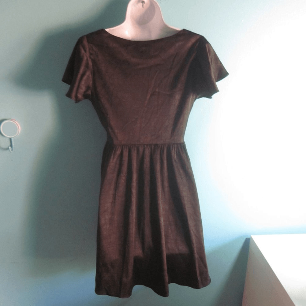 Disturbia Dorian Black Goth Mini Dress Womens Size 4 NWT UK 8 NEW with TAGS