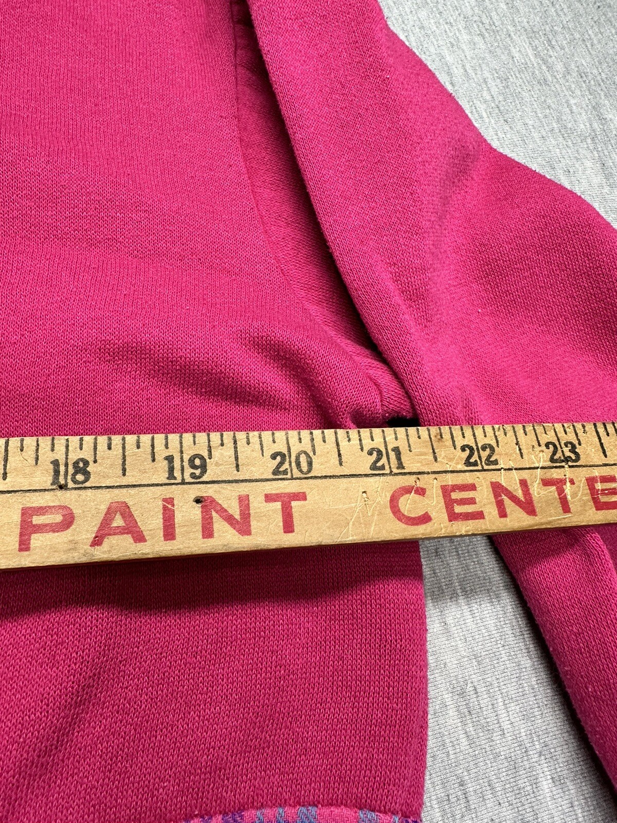 VTG 80s/90s Beth Micheals Pink & Plaid Long Sleeve Fuzzy Cat Nightgown Size M/L