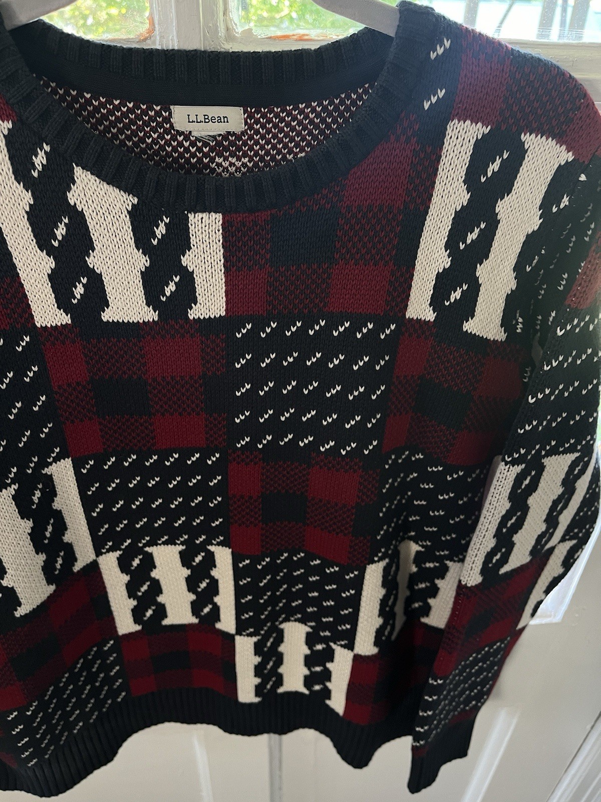 Vintage L.L. Bean 100% Organic Cotton Sweater Women’s Size M