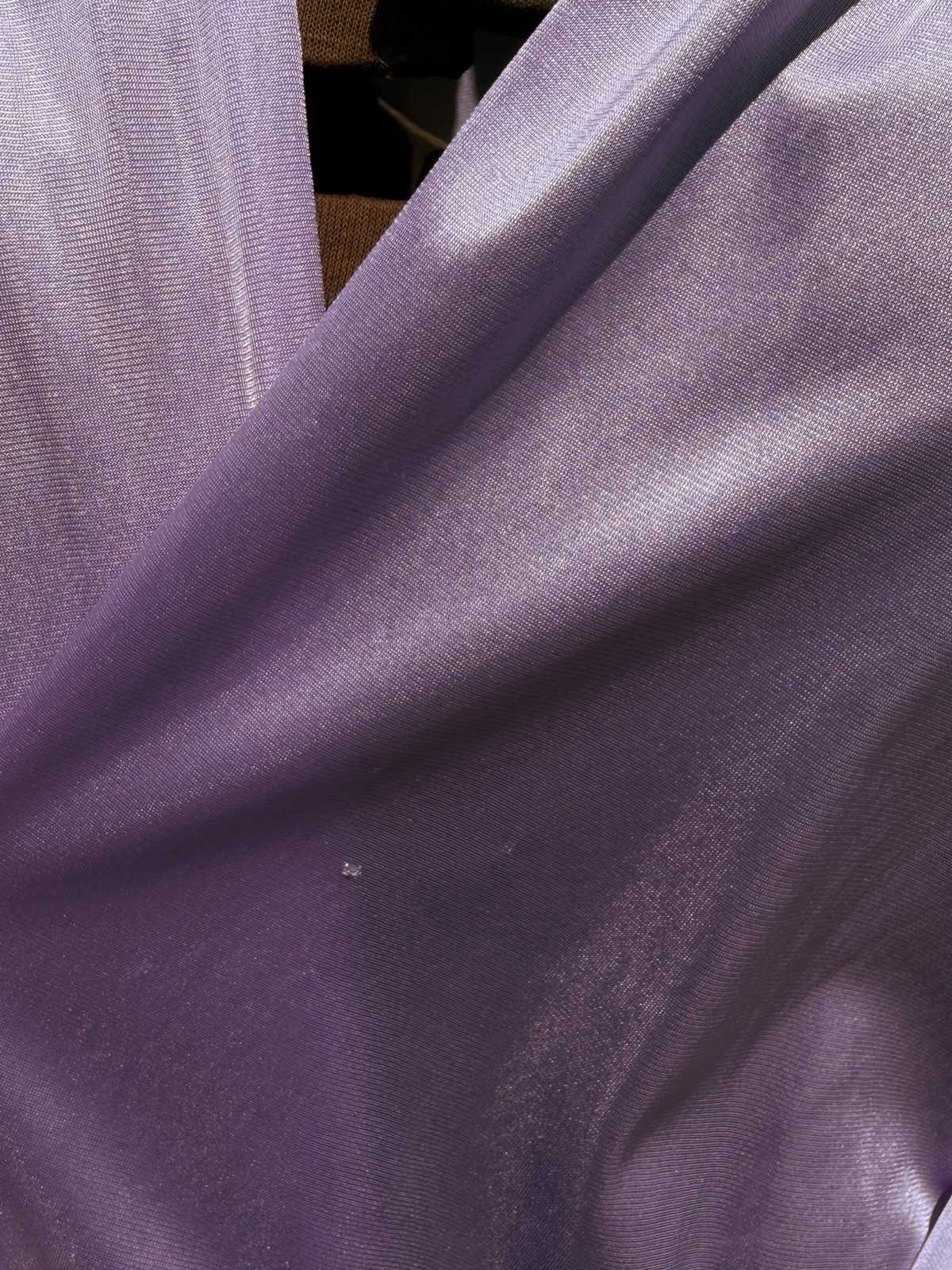 Vtg 80’s 0lga Peignoir Lilac M Ultra-feminine Slinky Nylon Tricot